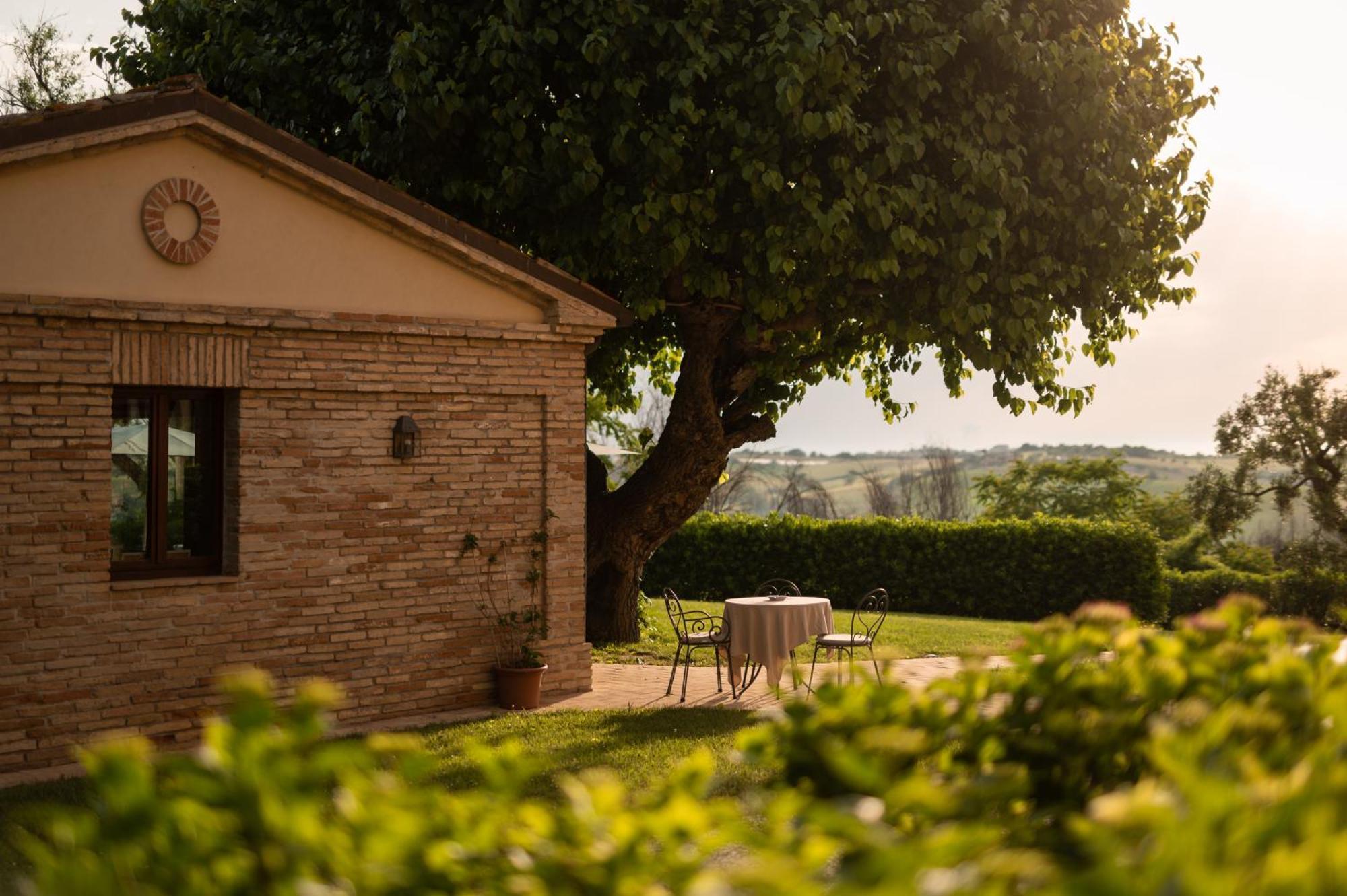 Poggio Antico Lägenhet Monte San Vito Exteriör bild
